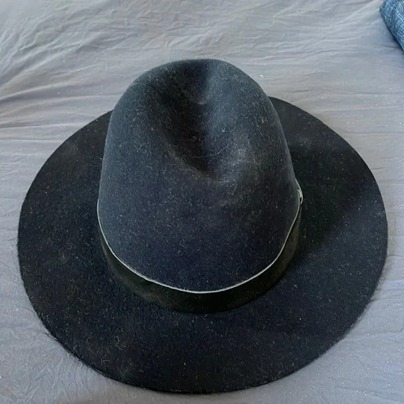 Hat Attack | Accessories | Hatattack Navy Blue Wool Hat With 